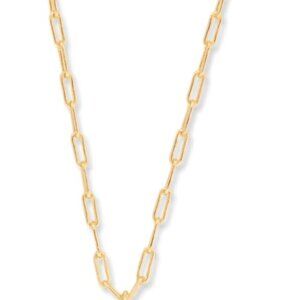 Tarot Card Pendant Necklace - Gold Chain Necklace for Women - 14k Gold Plating -
